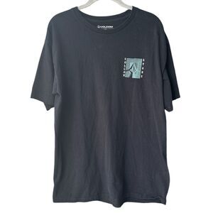 Volcom Stone Black T-Shirt Size L
